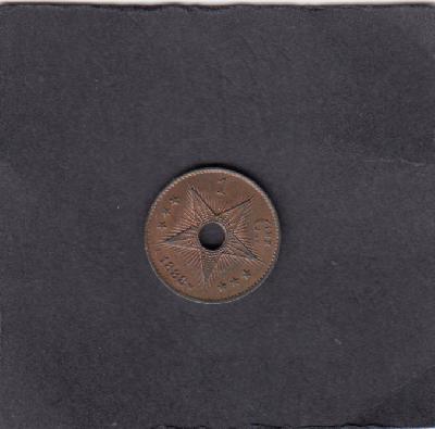 Beschrijving: 1 Centime HOLE